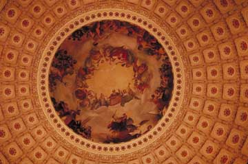 Ceiling of Capitol Rotunda
